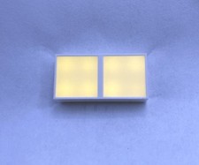 Yellow Dual LED Bar Display 585nm DIP-16 Hewlett Packard HLMP-2770 New