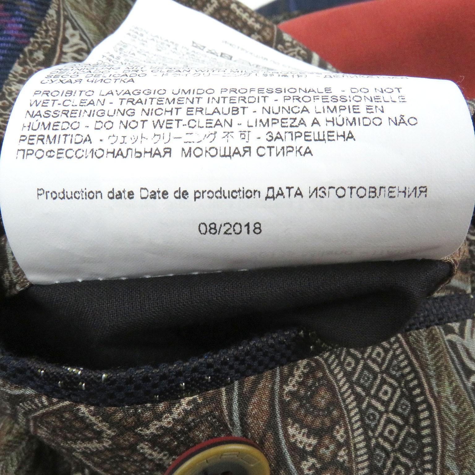 ETRO two-piece set Check Pattern Single Suit Top … - image 13