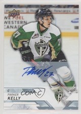 2018-19 Upper Deck CHL Auto Parker Kelly #41 Auto a4m