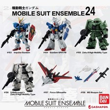 Mobile Suit Ensemble 24 Gundam Capsule Toy Assembly Model Kits Collectible Gift