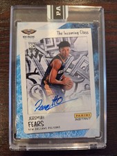 Jeremiah Fears 2025-26 Panini Instant Water 10/10 The Incoming Class Auto Rookie