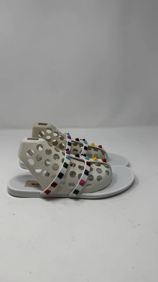 Valentino Garavani Valentino Rockstud Caged Rubber Sandal Women’s Size 5 - Image 2 of 4