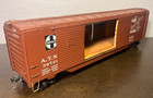 Athearn O Scale 2-Rail 50' ATSF Santa Fe Box Car w/ Kadee Couplers Built Kit — photo 10
