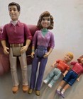 Vintage playskool doll house figures great condition The Father 6" Tall Jointed — photo 5