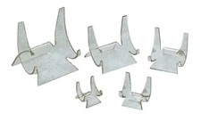 Dazzling Displays Curved Clear Acrylic Plate Easel