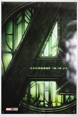 アベンジャーズ DOOMSDAY 映画館用両面ポスター 27 x 40 インチ Avengers Doomsday - original DS movie poster D/S 27x40 - 2026 US