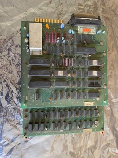 Data East/DECO Burnin' Rubber AKA Bump N Jump PCB