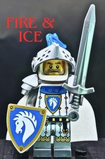 LEGO Castle Horse Knight King Minifigure Shield Kingdoms LOTR D D 21348 31168