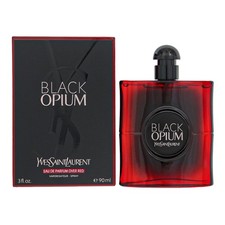 Black Opium Over Red for Women 3 Oz Eau De Parfum Spray Box