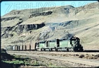 ZL-2556 Original Slide BN SD40 SDP40 SD45 Freight Scenic Action Wishram WA 1976