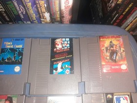 Lot Of 12 NES Games, Super Mario Bros 2, Rambo Etc. Nintendo  Video Games Tested