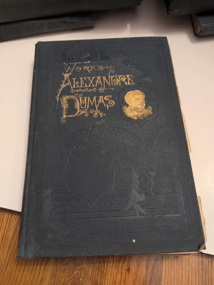 Работы Александра Дюма 1893 полный комплект ~ 8 томов 1-е издание - Изображение 4 из 4