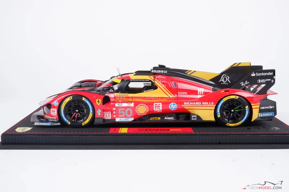 Ferrari 499P Hypercar - #50, Winner 24H Le Mans 2024, 1:18 BBR Luxury - Bild 3 von 4