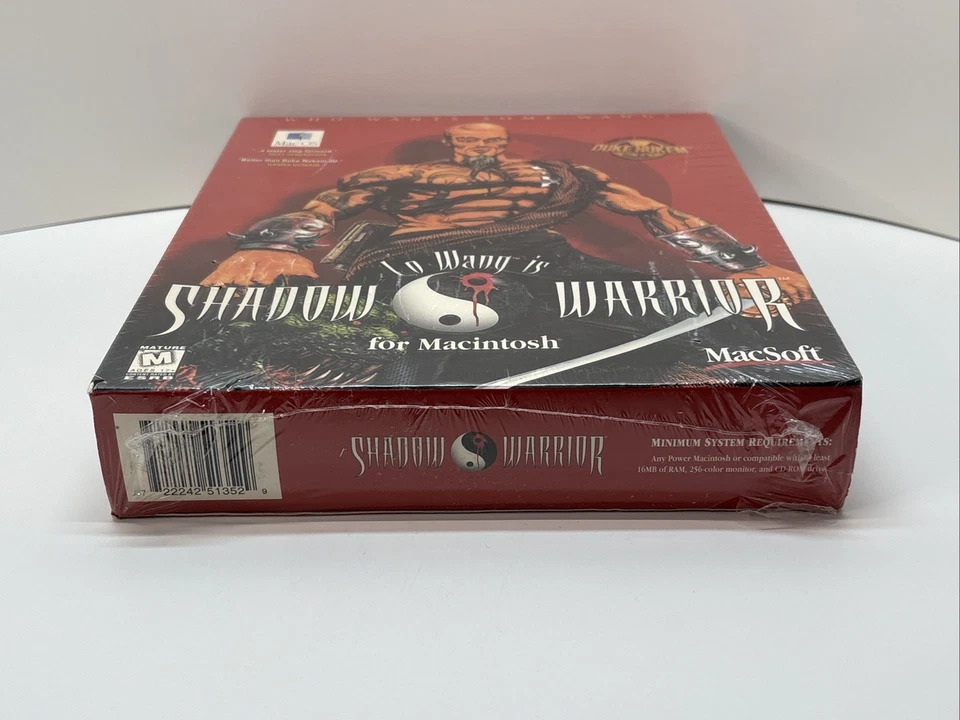 Lo Wang is Shadow Warrior For Macintosh (1997) CD-ROM MacSoft -Sealed See Pics - Image 4 of 4