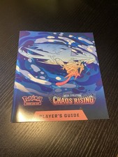 Chaos Rising Player‘s Guide Book from Pokemon TCG Elite Trainer Box ETB