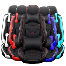 For Toyota 5 Seat Car Seat Covers Deluxe Pu Leather Full Set Cushion Protector For Toyota 5 Seat Car Seat Covers Deluxe Pu Leather Full Set Cushion Protector