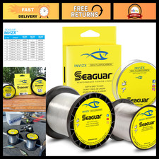 100 Fluorocarbon Fishing Line for Freshwater, Casting  Live Bait, Clear, Multi