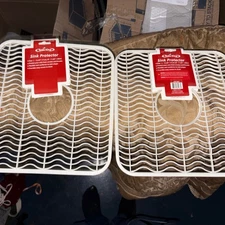  2 Sink Protector Mat New Kitchen Accessories 12"X11"