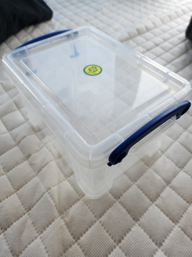 Really Useful 1.6 Litre Clear Storage Box