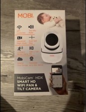 MOBI - MobiCam HDX Smart HD Pan  Tilt Wi-Fi Baby Monitoring Camera-70196