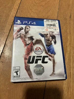 EA Sports UFC PS4 Game No Manual | eBay