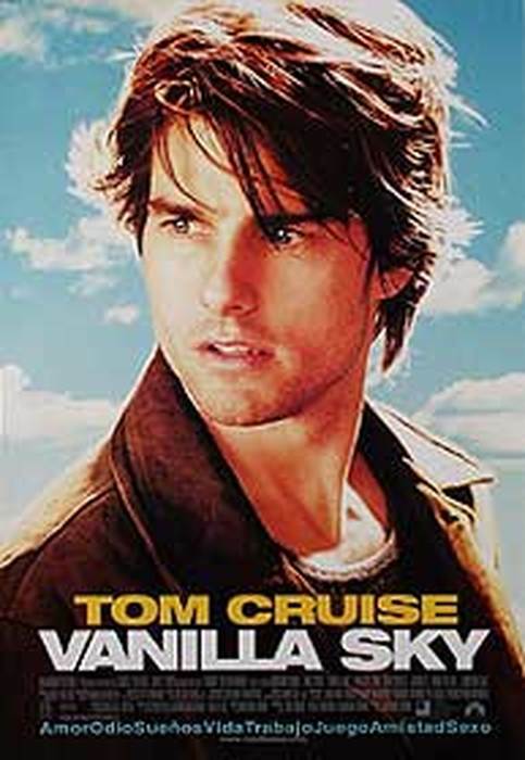 Vanilla Sky (Spanish) Original Movie Poster