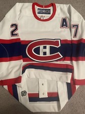 Montreal Canadiens Kovalev 1945 Centennial Reebok Authentic NHL Hockey Jersey 46
