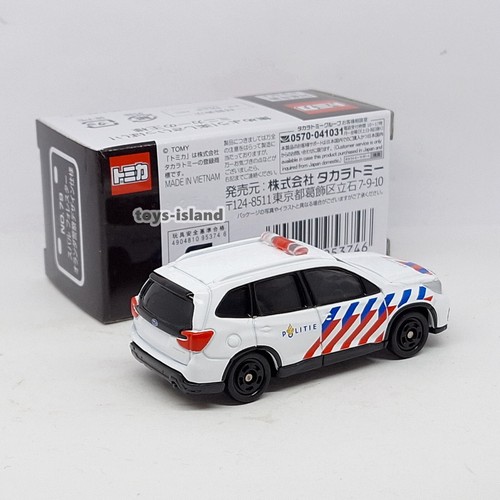 TOMICA AEON 79 SUBARU FORESTER Dutch Patrol Car Type 1/65 TOMY NEW POLICE 115 - Picture 5 of 6