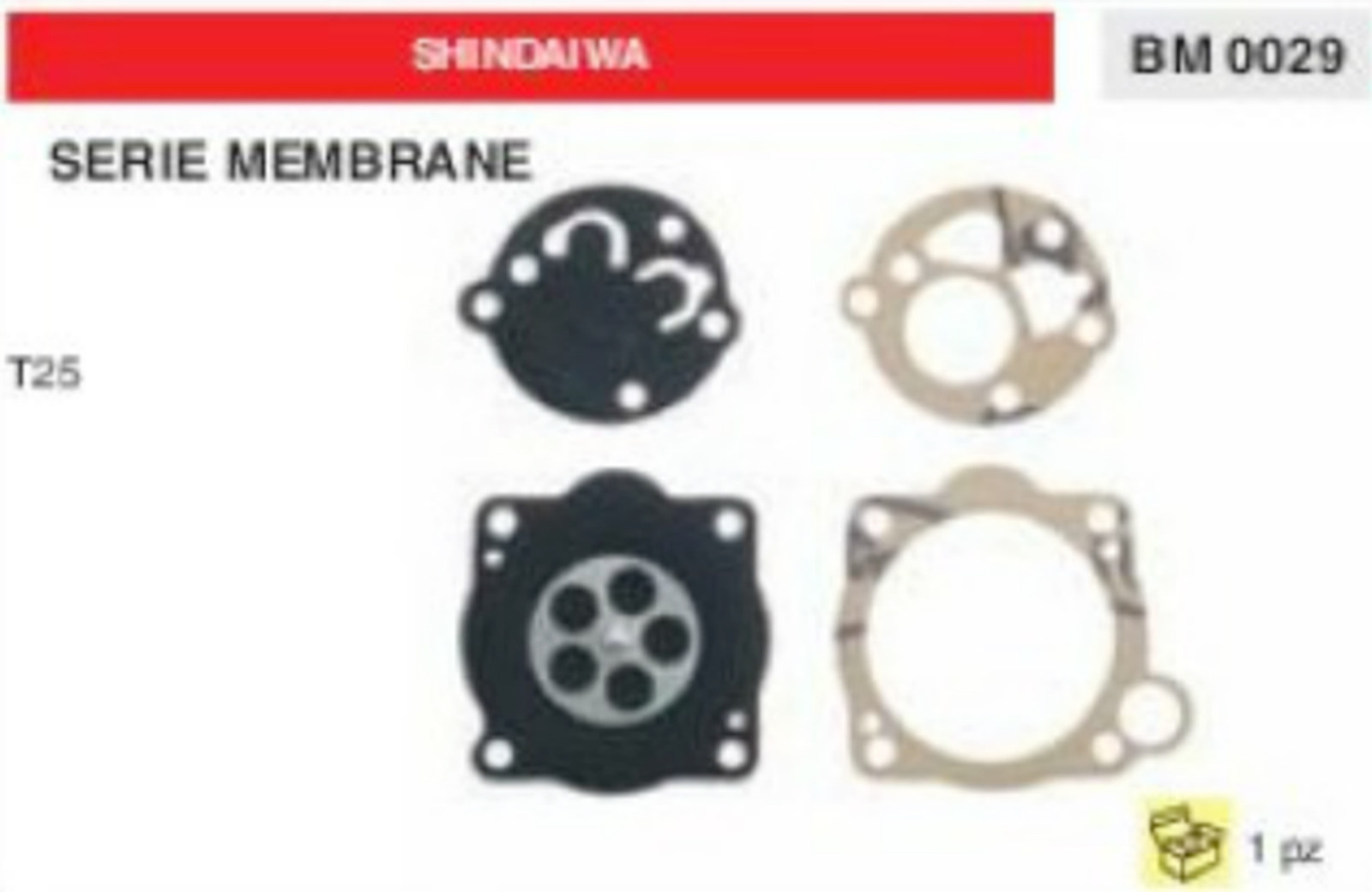Serie Membrane Carburatore Shindaiwa T25 | Ridai Vita al Tuo Motore