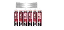 Soudal Decorators Caulk Gap Filler White 300ml Pack of 6