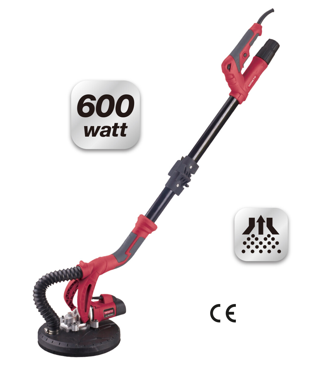 LEVIGATRICE A SECCO PER MURO "SW 600K" YAMATO CARTEGGIATRICE GIRAFFA