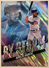 2022 Panini Absolute Adolis Garcia By Storm Retail Lava Parallel Prizm #BYS-5 NM