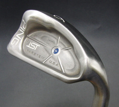 Ping Karsten ISI Blue Dot 6 Eisen Regular Flex Graphitschaft Ping Grip