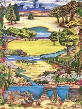 NEW VINTAGE BEANIE BABIES OFFICIAL CLUB POSTER 48 1/2" x 32 1/2  ROLLED IN TUBE