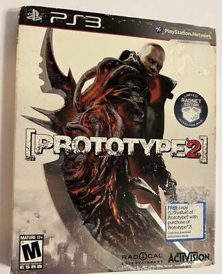 Prototype 2 (Sony PlayStation 3, PS3) Complete with Manual And Cover