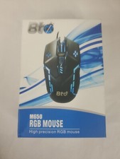BT M650 High Precision RGB Gaming Mouse