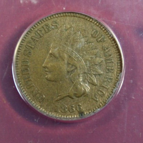1866 INDIAN CENT ANACS XF40 | eBay