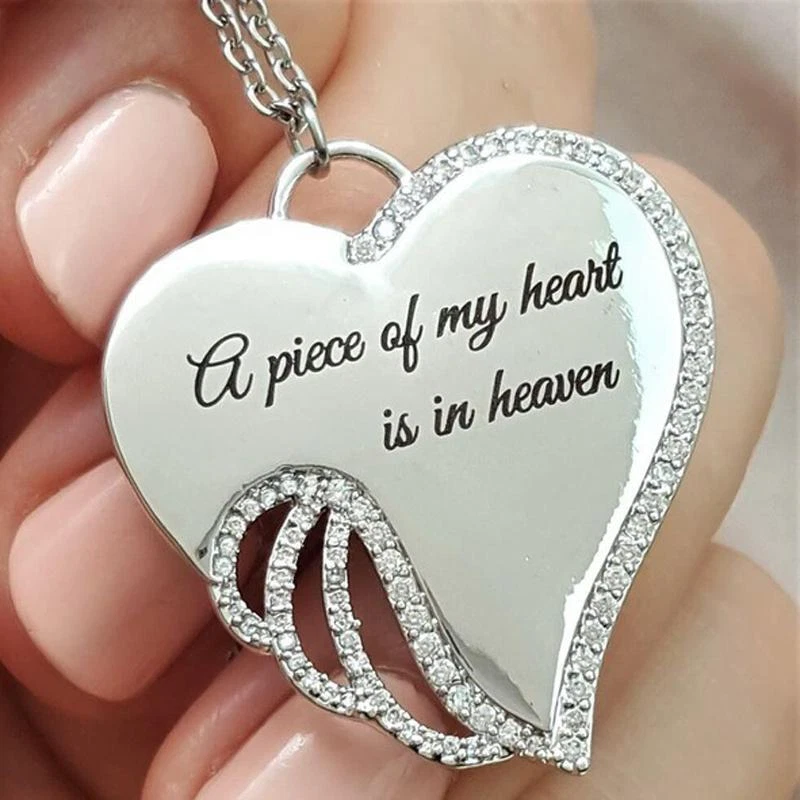 Memorial necklace on sale for loved ones