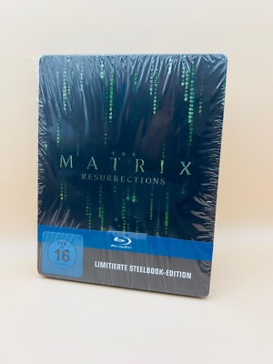 The Matrix Resurrections - Limitierte Steelbook- Edition [Blu-ray] *NEU*