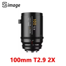 SGimage 100mm T2.9 MF Manual Focus Lens Full Frame Lens For Sony E Mount Camera