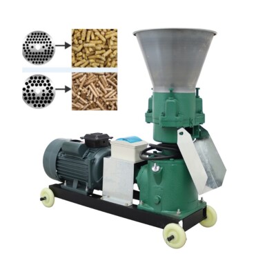 INTBUYING  6MM 8MM Feed Pellet Mill Machine 220V Granulator w/ 4.5KW Motor New