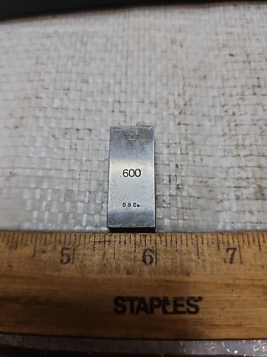 DEARBORN GAGE CO .600'' RECTANGULAR GAGE BLOCK 
