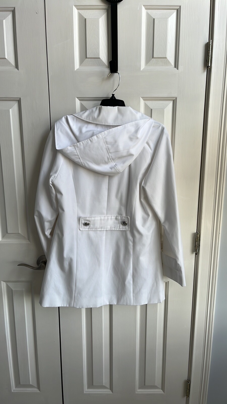 Calvin Klein, White lightweight jacket, silver bu… - image 2
