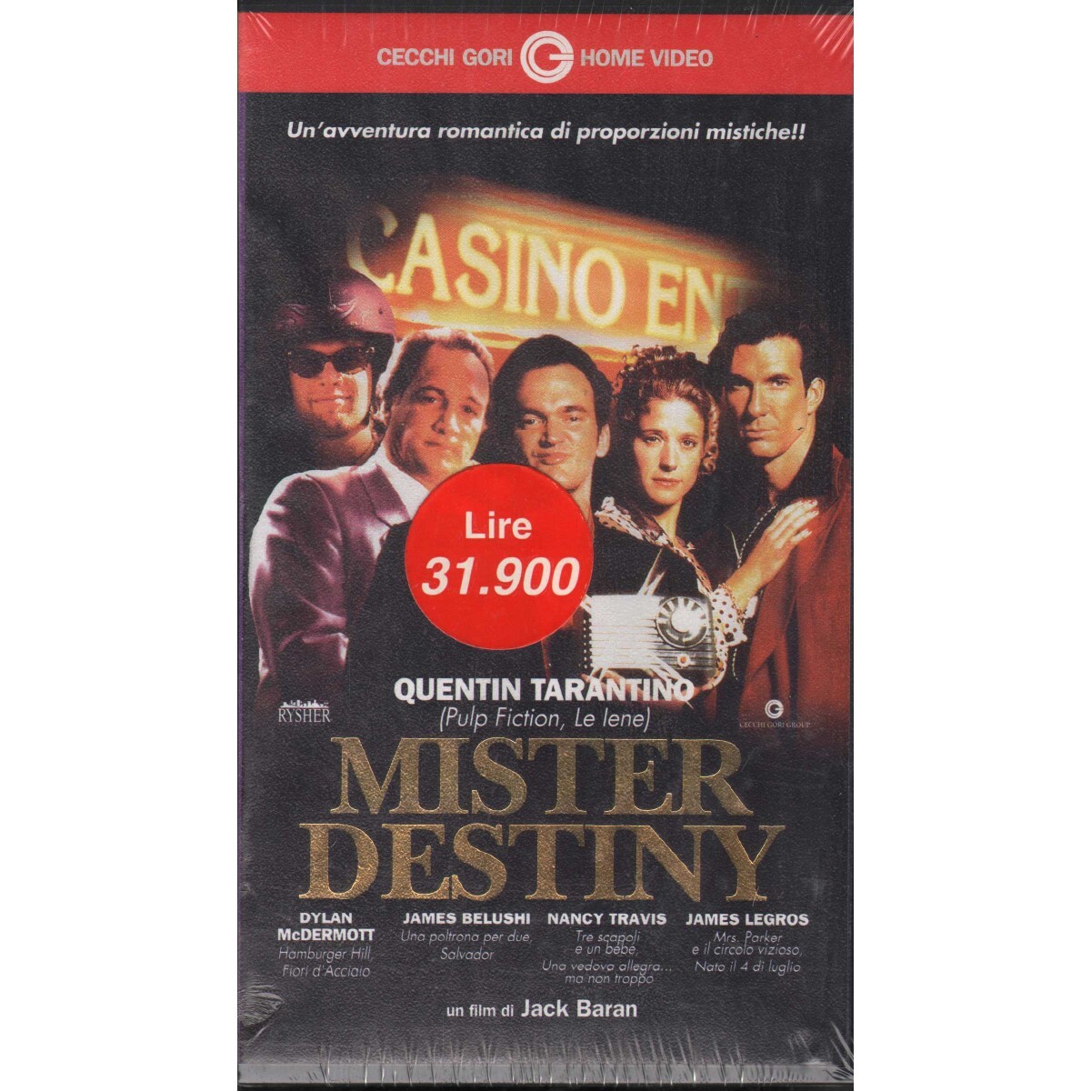 Mister Destiny VHS Jack Baran Univideo - 3203 Sealed