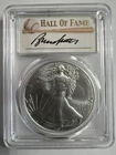 2022 $1 American Silver Eagle 1oz PCGS MS70,  HOF Bruce Sutter Signed