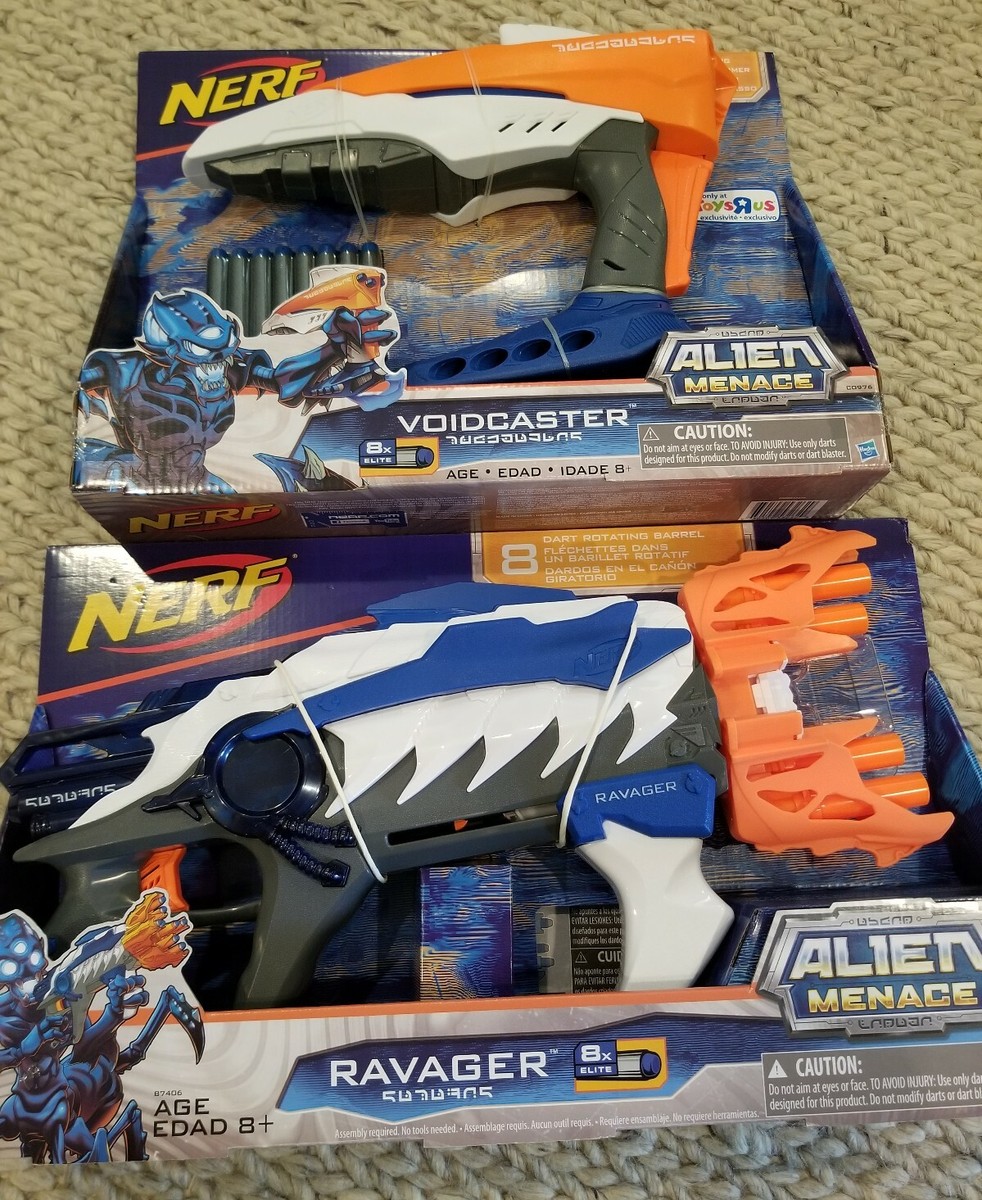 NERF　エイリアンメナス　ヴォイドキャスター Amazon.com: NERF Alien Menace Voidcaster Blaster : Toys & Games