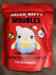 Hello Kitty x The Woobles Beginners Crochet Kit Limited Edition Sanrio Kids