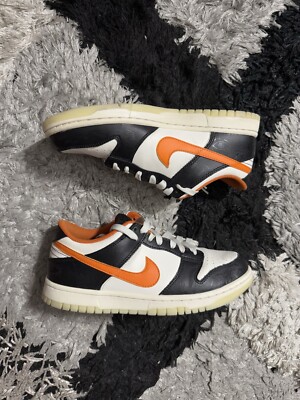 Nike Dunk Low PRM (GS) Halloween 2021 Size 7Y (DO3806 100) DD3357-100