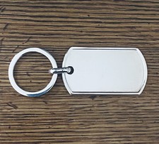Dog Tag Keyring