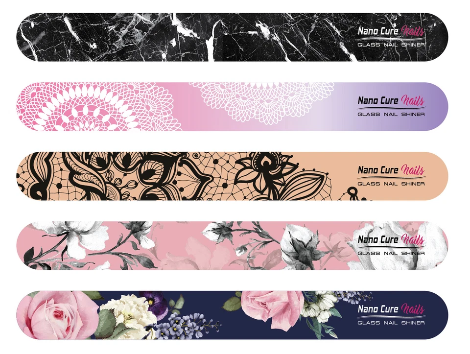 Nano Cure Uñas Vidrio Brillo de Uñas Limas Puffs Brillos Manicura Pedicura Kit de Herramientas Foto 2 de 4